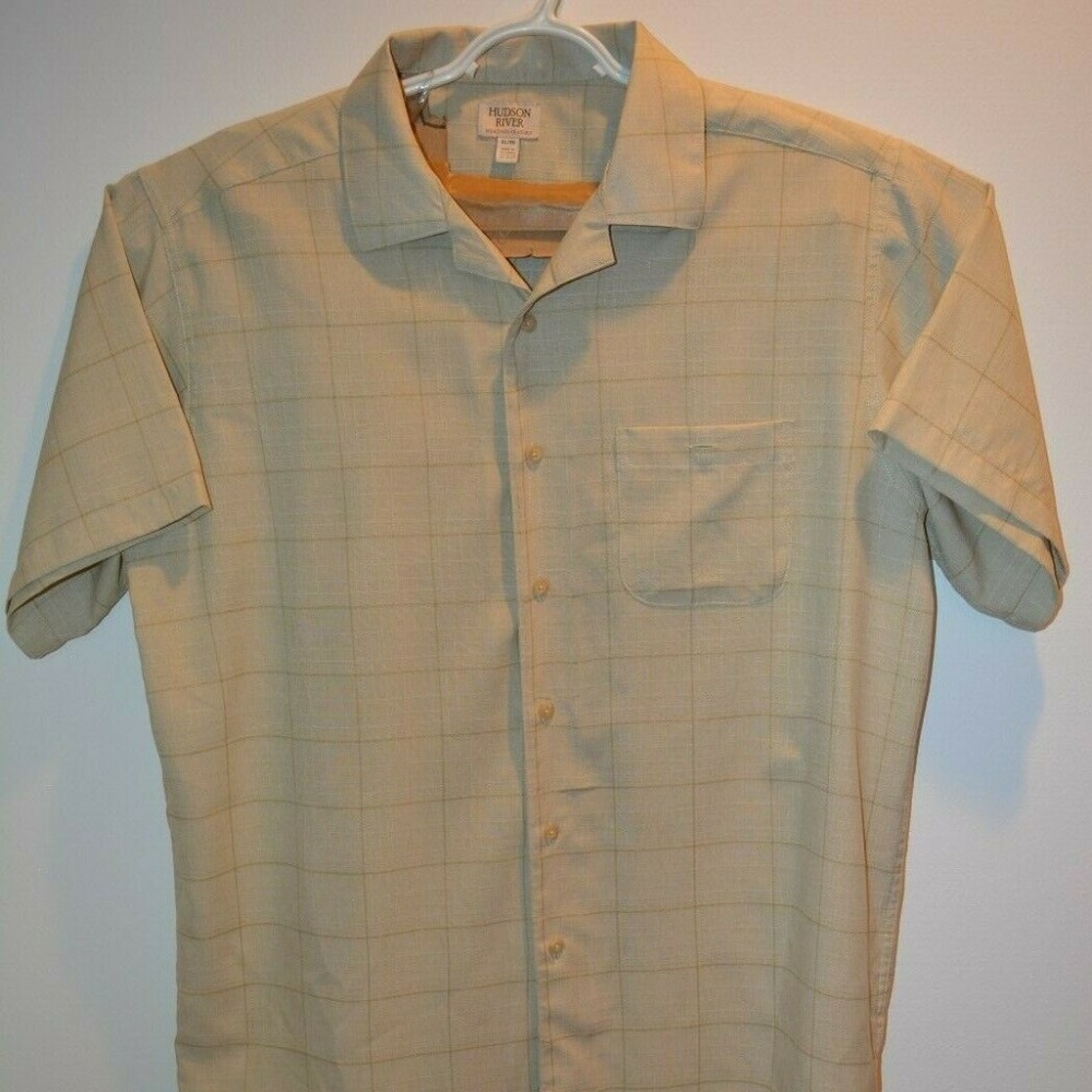 Hudson River Classic Plaid Shirt Size XL/XG